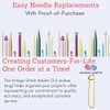 ChiaoGoo Spin Bamboo 5-Inch (13cm) Interchangeable Circular Knitting Needle Tip