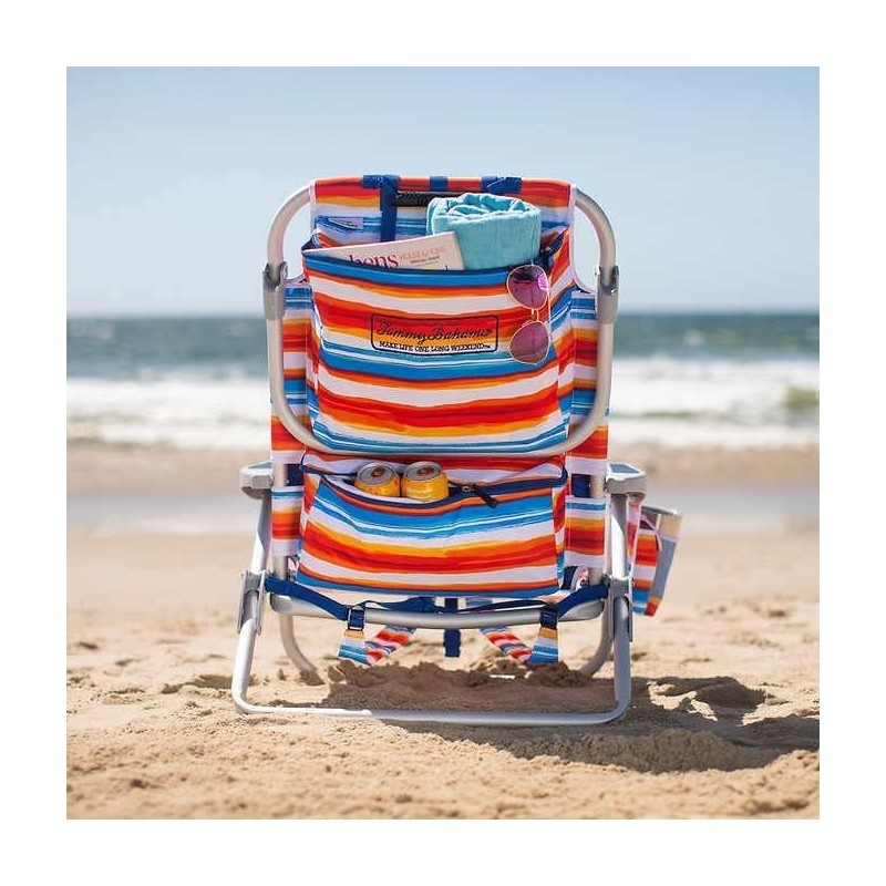 Tommy Bahama Backpack Cooler Beach Chairs - Sunset MS