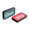Modern Clean / Dirty Dishwasher Flip Magnet