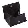 kerria.j (Yamabuki) Genuine Leather Wallet, Box-Shaped, Coin Case for Men,