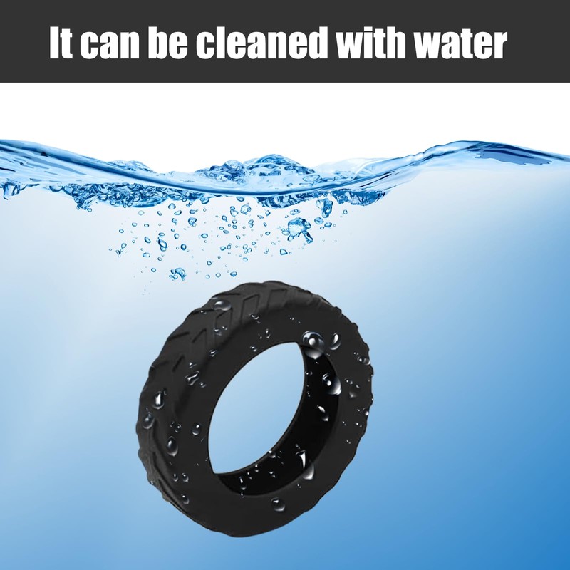 Vonavira Luggage Wheel Protector Covers Durable Anti Dust Scratch Resistant