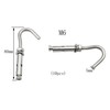 LBY - Tornillos de expansión de acero inoxidable con gancho