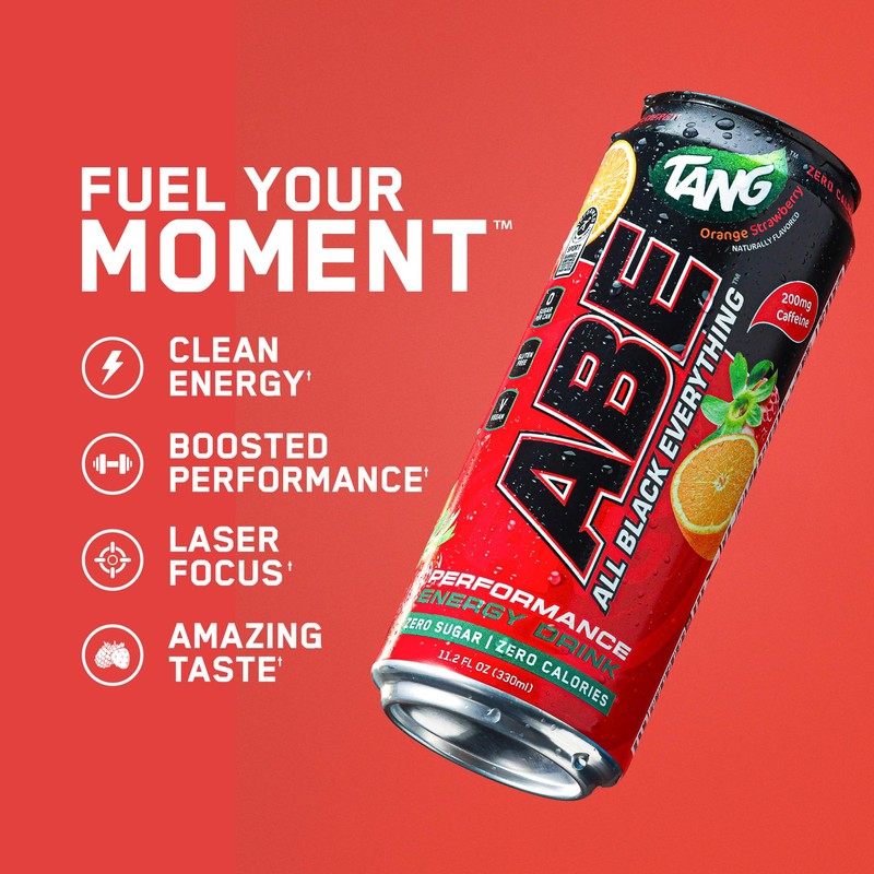 All Black Everything Sugar Free Energy Drink | Fruit Candy