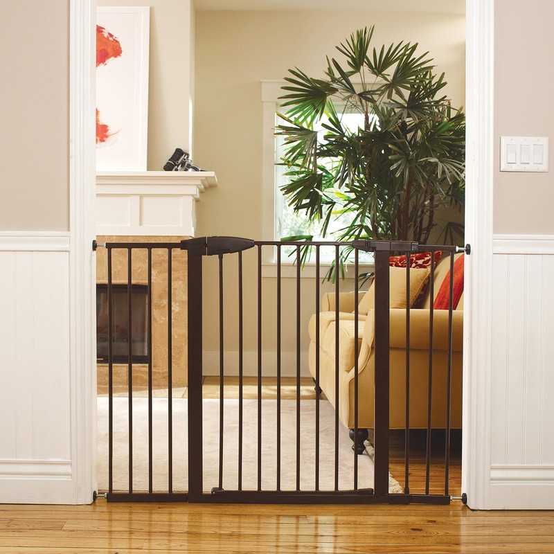 Munchkin Easy Close XL Metal Baby Gate Extension, Bronze, 2.75