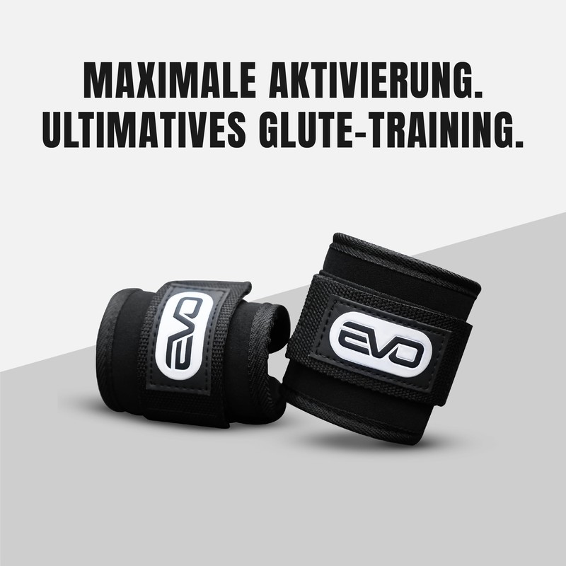 EVO SPORTS FUEL Foot Straps Cable Pull with Adjustable Foot