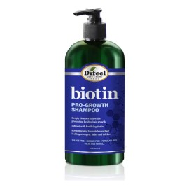 Shampoo Difeel Pro-crecimiento Biotina Para Caída De Cabello 1l