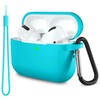 Lerobo Case for AirPods Pro 2, Full Protection, Silicone Skin,