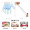 Teivio Disposable Gloves, 1000 Pcs Plastic Gloves for Kitchen Cooking