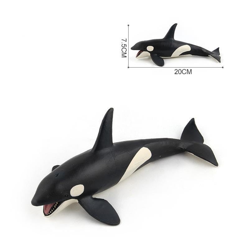 Neko Kamiyama Killer Whale Type 1 Sea Life Figure, Miniature,