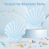 15pcs Seashell Shaped Bags for Bachelorette Party Hangover Kit, Resealable