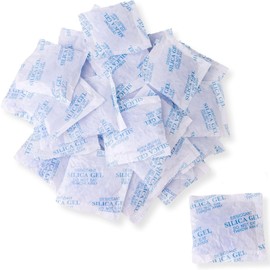 Silica Gel Bag Desiccant Regenerable with Indicator as Desiccant Pack for Electronics, Jewellery, Filament, Food, 10 g, Pack of 30