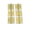 FixTech 60304 Hinges 38 x 1 mm Pack of 6