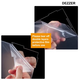 Dezzer Acrylic Display Case with Black Base, Assemble Worktop Clear Acrylic Box Organiser Dustproof Circuit Breaker for Action Figures Toys Collectibles (30 x 20 x 20 cm)