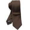 WANDM Narrow Skinny Tie, Thin Tie, 2.4 inches (6 cm)