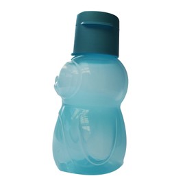 Tupperware ECO Water Sports Bottle 12 Oz for Kids - Penguin - Light Blue.