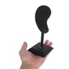 DIYEAH Espositore di orecchini a forma di orecchio nero organizer