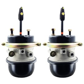 Pair of Type 30/30 Air Brake Chamber Welded Clevis 3" Long Stroke 3030 Replaces Haldex GC3030LCW