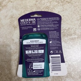 Mederma Cold Sore Discreet Healing Path Upto 12H Relief 15 Count Each