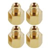 4PCS RV Propane Hose Adapter 1/4" Female NPT x 1/4"