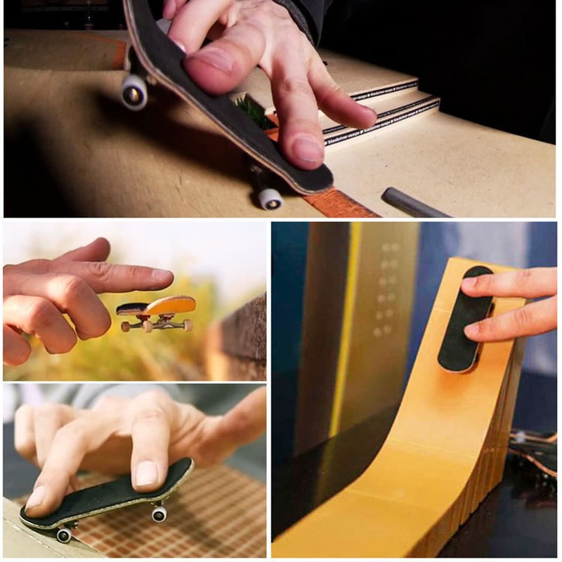 LIKENNY Finger Skate Board, Finger Skate Board, Mini, Portable, Convenient,