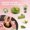 Matcha Tea Set, Including a Ceramic Matcha Bowl, Matcha Whisk