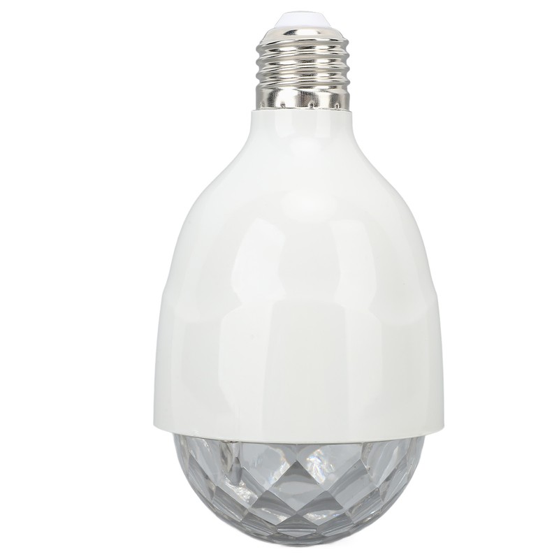 Disco Ball Lamp Bulb E27 Sound Activated Remote Control RGB