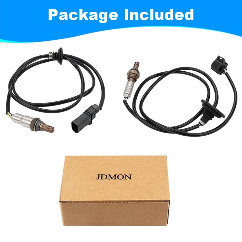 JDMON 2PCS Oxygen O2 Sensor Upstream Downstream Replacement for 2011-2015