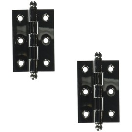 Deltana CH2517U14 Solid Brass 2-1/2-Inch x 1-11/16-Inch Cabinet Hinge with Ball Tips