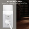 LED Night Lights Plug into Wall - 2 Pack Daylight