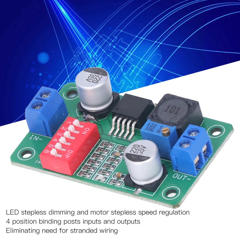 5Pcs DCDC Buck Module Adjustable Power Regulator Voltage Setpoints Display