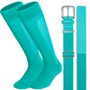 Ratokaler Baseball Socks and Belt Combo for Youth Adult Softball