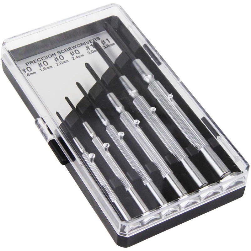 SK11 Precision Screwdriver Set of 6 + No.0 (1.4, 1.6,