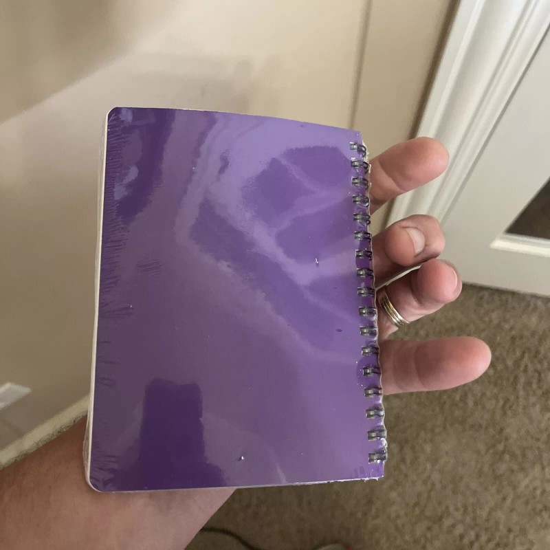 McDonald's McDonalds Grimace Mini Swag Spiral Notebook Journal Diary New