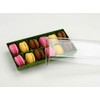 Macaron Packaging Green Pack of 12