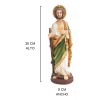 CEB Imagen De Resina De San Judas Tadeo 30 Cm