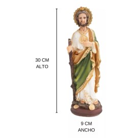 CEB Imagen De Resina De San Judas Tadeo 30 Cm