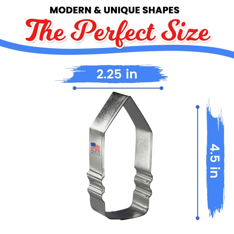 Chunky Pencil Cookie Cutter 4.5 in B1654 - Foose Cookie