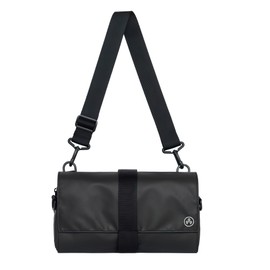 TREXPURE Men's Shoulder Bag, Crossbody Bag, Men's Messenger Bag, Lightweight, Casual, Commuting to Work or School, Bicycle, Business, Crossbody Crossbody Multi-functional, black-small