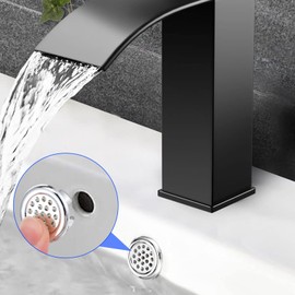 AOZUO 8 PCS Sink Overflow Trim Ring, Electroplating Sink Overflow Drain Cover Bathroom Round Basin Cover Vanity Sink Overflow Cap Small Sink Insert for Kitchen
