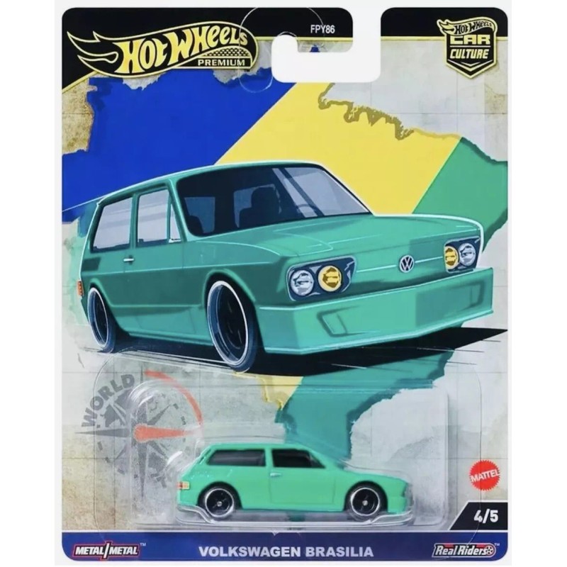 HOT WHEELS WORLD TOUR CAR CULTURE PREMIUM 5 CAR FULL