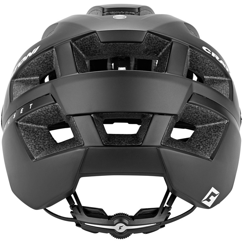 Cratoni Kinder AllSet Fahrradhelm, Black Matt, M-L