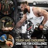 BEAR GRIP Straps - Premium Neoprene Padded, Double Stitched Heavy