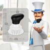 MR.SIGA Dish Scrub Brush, Palm Brush Dish Scrubber with Ergonomic