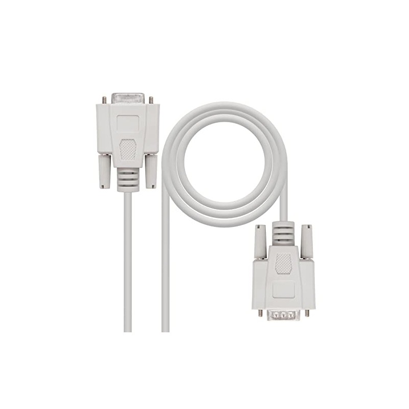 Brightium 6 m DB9/M-DB9/H series null modem cable for direct