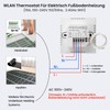 AVATTO Thermostat for Electric Underfloor Heating, Smart WiFi Thermostat Programmable