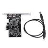 Yunir PCI-E Controller Card, 1-Lane PCI-E PCI Express FireWire 1394a