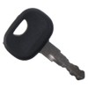 5pcs Black 14603 Equipment Key, Mechanical Ignition Key, Excavator for