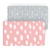 Travel Cot Fitted Sheets, 2 Pack Ultra Soft & Breathable