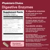 Physicians CHOICE Enzimas digestivas - Multienzimas, bromelina, prebiticos y probiticos