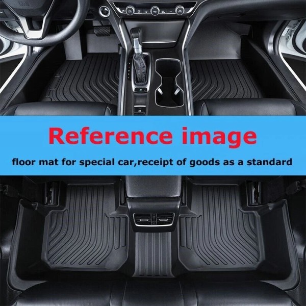 Unbranded TPE All Weather Floor Mats for Honda Accord 2018-2022-